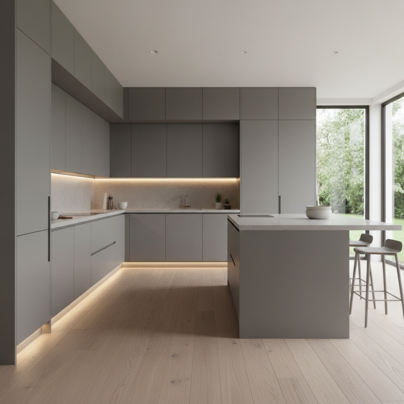 Why Choose Handleless Kitchen Cabinets for Modern Homes?