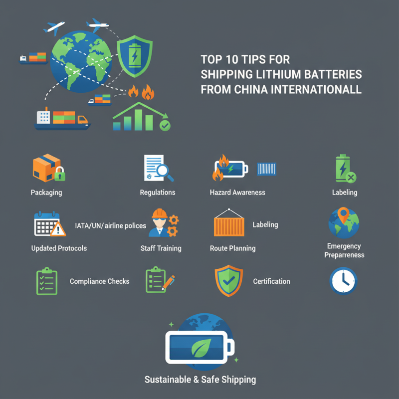 Top 10 Tips for Shipping Lithium Batteries from China Internationally?