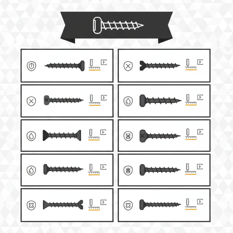 Top 10 Black Drywall Screws for Your Next Project?