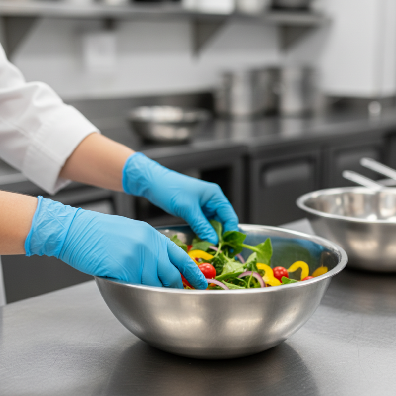 How to Ensure Food Safety with Gloves in Food Handling?