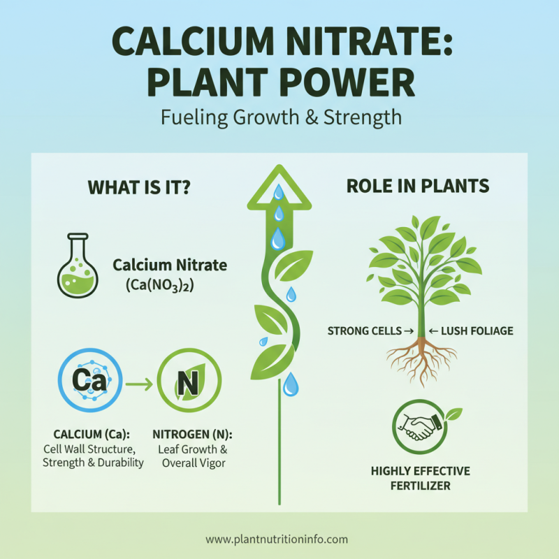 Why Choose Calcium Nitrate As Fertilizer For Your Plants?