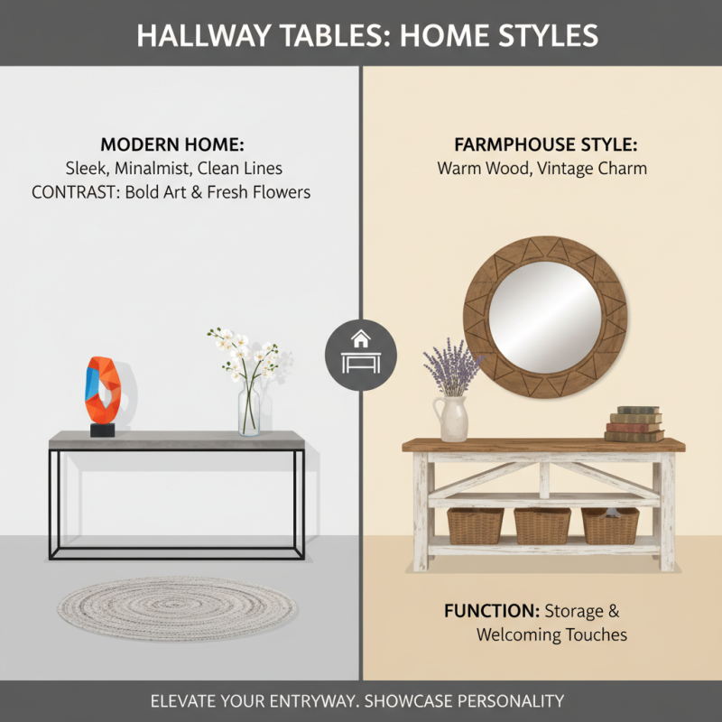 Top 10 Hallway Tables for Stylish Home Decor Ideas?