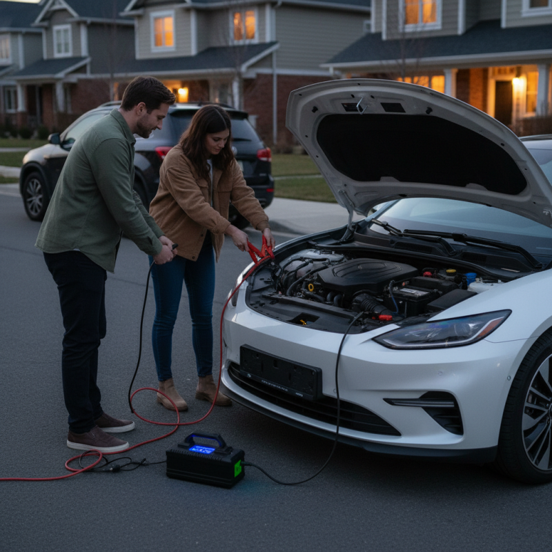 How to Jump Start an Electric Car with a Dead 12V Battery?