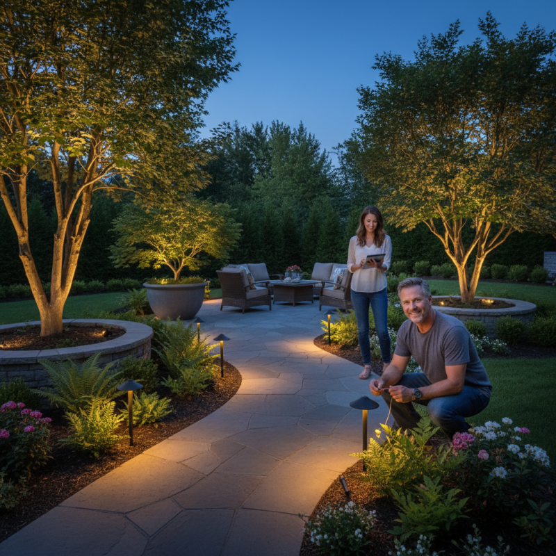 How to Install Low Voltage Landscape Lighting Easily Yourself?