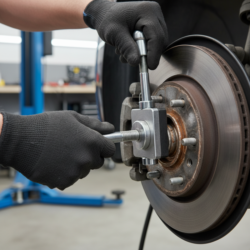 How to Effectively Use a Brake Piston Rewind Tool?