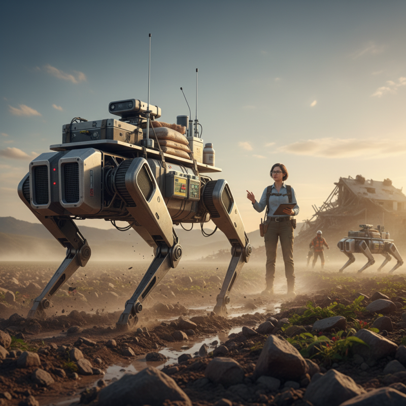 How to Solve Problems with Quadruped Robots?