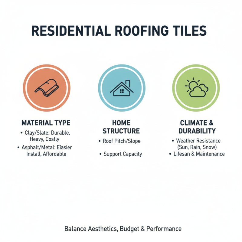 2026 How to Choose the Best Residential Roofing Tiles for Your Home?