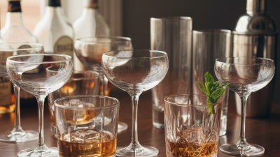 How to Choose Vintage Cocktail Glasses for Your Home Bar?