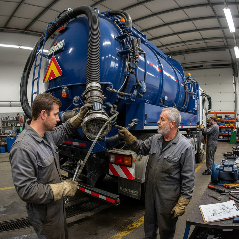 How to Fix Low Pressure in Your Sewage Truck Suction?