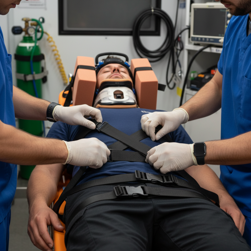 How to Secure a Patient on a Spine Board During Transport?