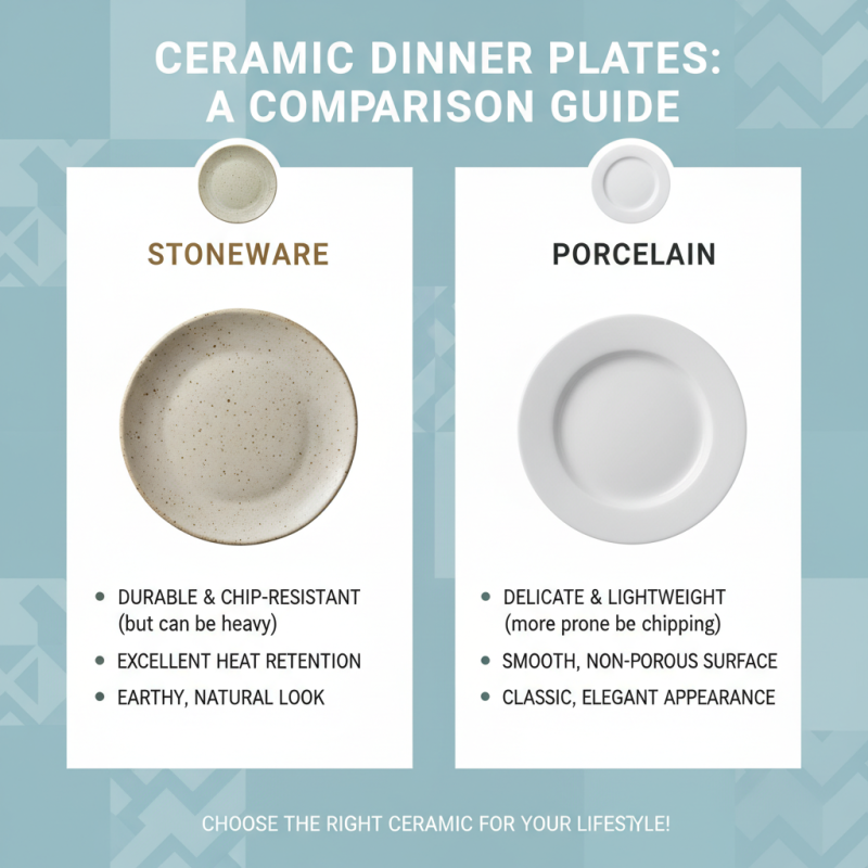 How to Choose the Best Ceramic Dinner Plates for Your Home?