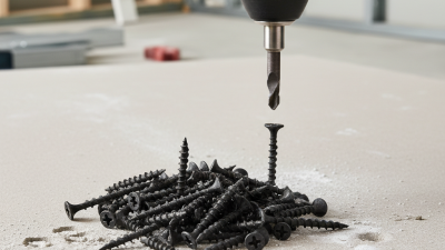 Top 10 Benefits of Using Black Drywall Screws in Construction?