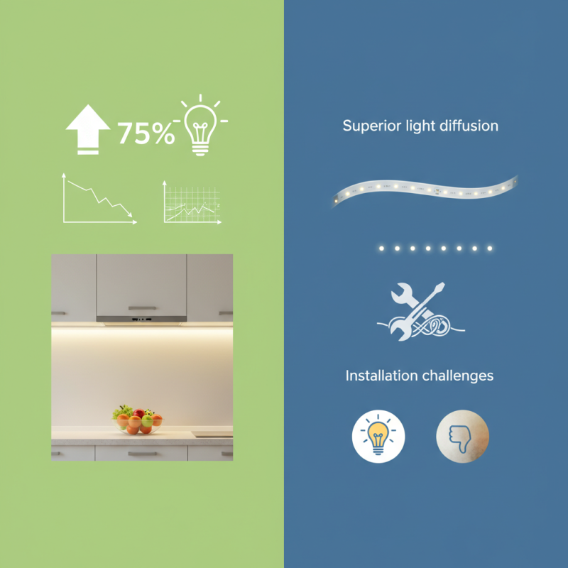 Are COB LED Strips the Best Choice for Under Cabinet Lighting?