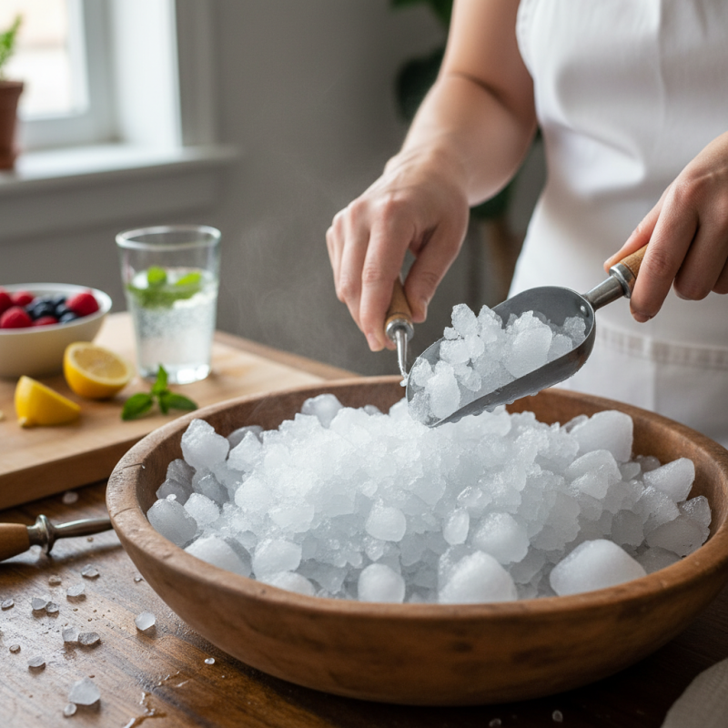 How to Make Perfect Pebble Ice at Home Without a Machine?