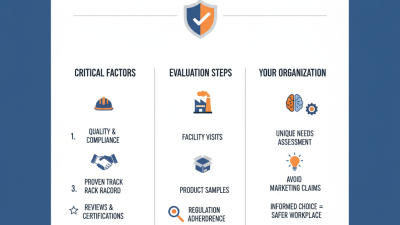 How to Choose the Best Supplier Of Safety Equipment?