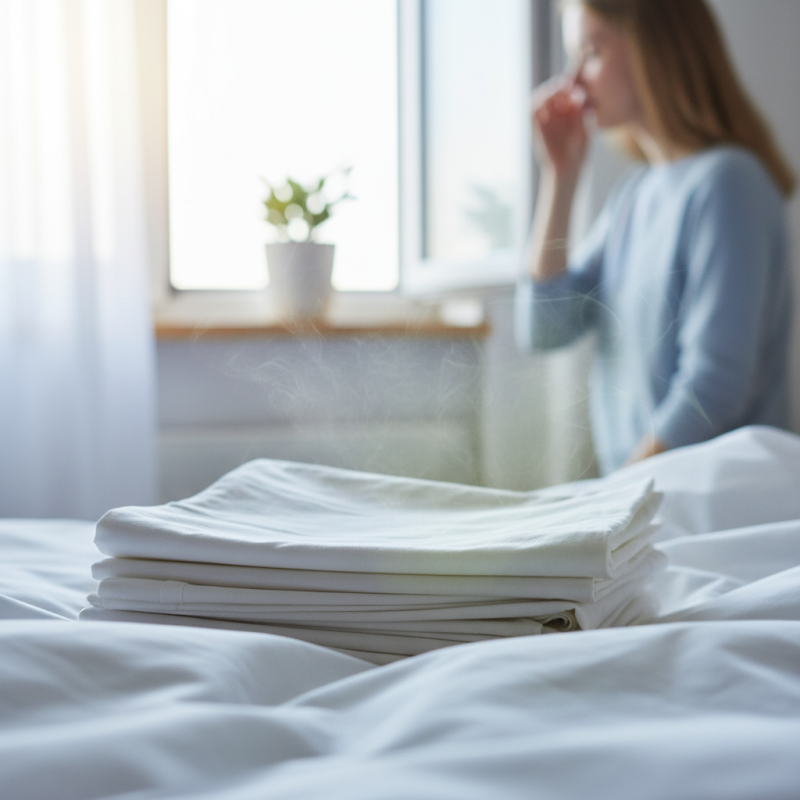 How to Eliminate Chemical Smell from New Sheets?