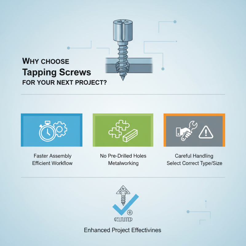 Why Choose Tapping Screws for Your Next Project?