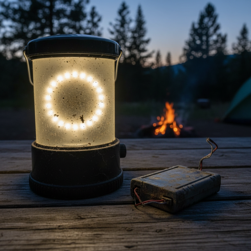 Why is My LED Camping Light Dimmer than Before?