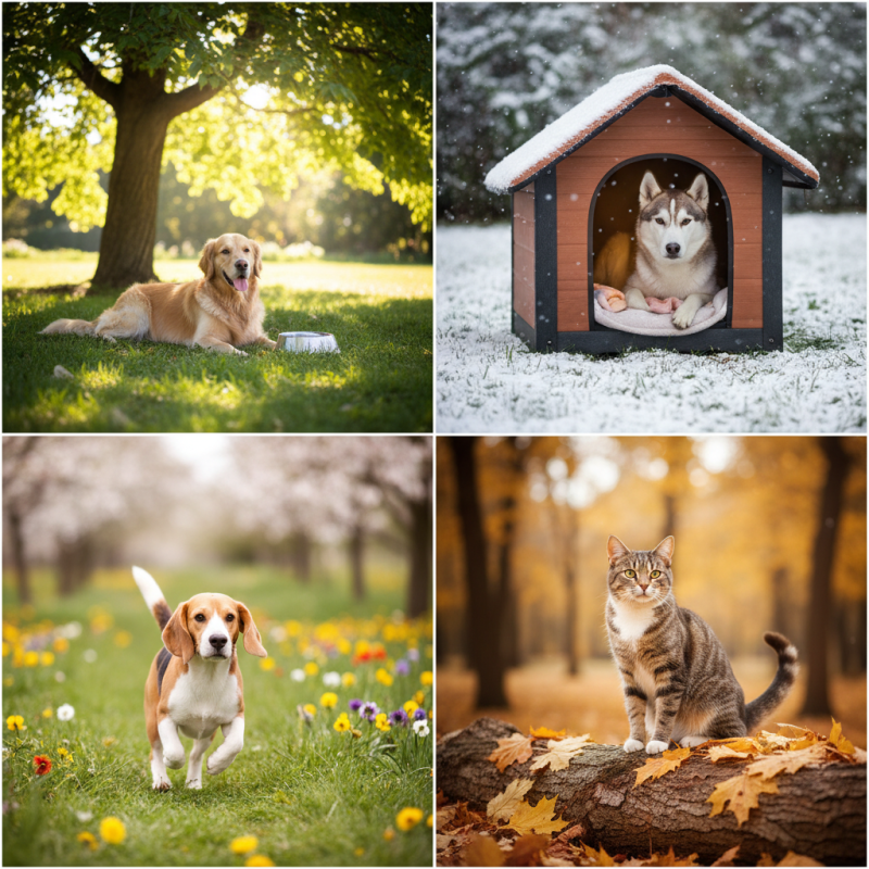 Essential Outdoor Pet Care Tips for Every Season?