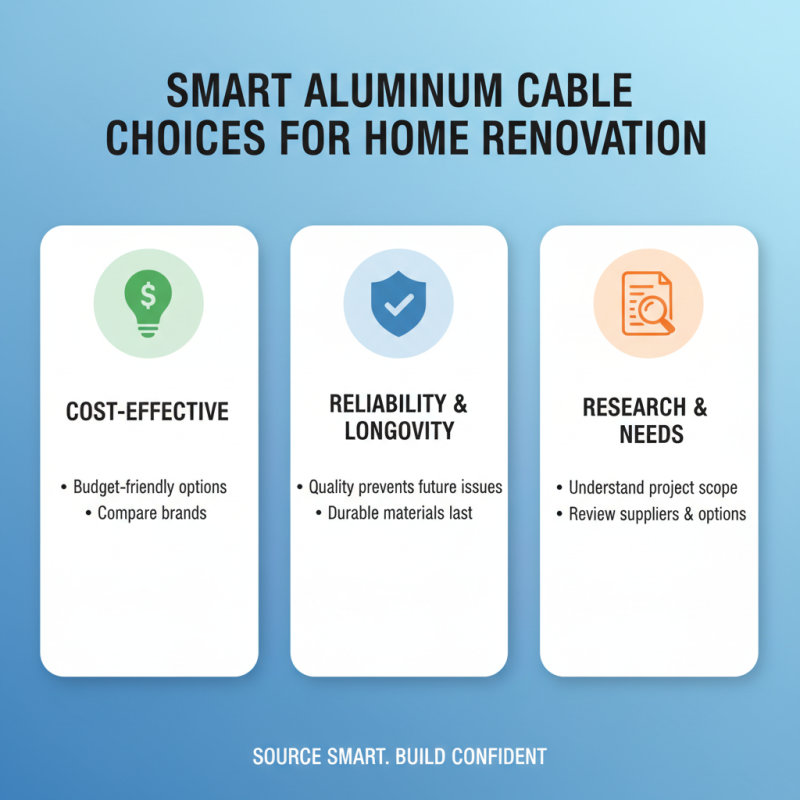 2026 Best Aluminum Cable Options for Your Home and Projects?