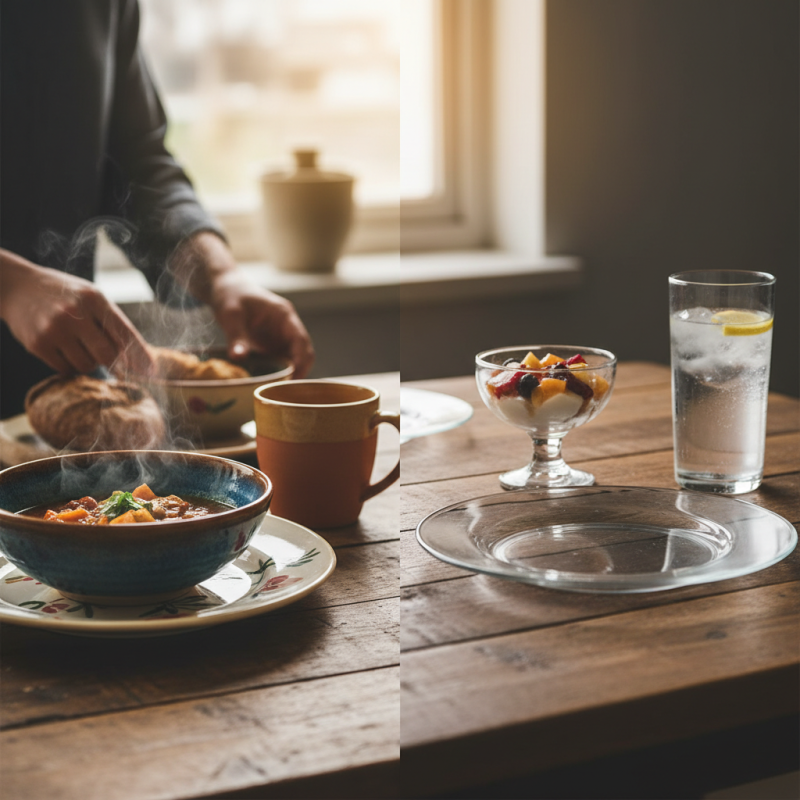 Why Choose Ceramic Over Glass Tableware for Your Needs?