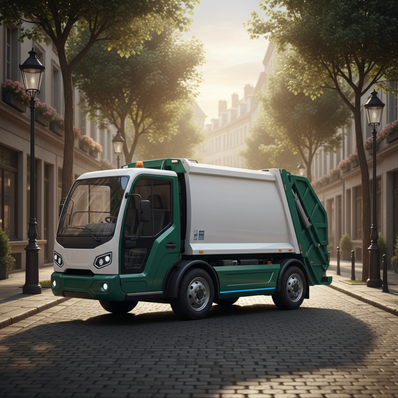 What is a 4.5T Pure Electric Compactor Garbage Truck?