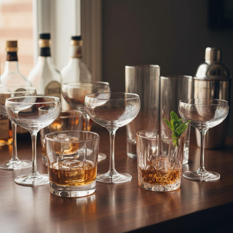 How to Choose Vintage Cocktail Glasses for Your Home Bar?