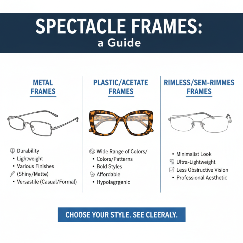 How to Choose the Best Spectacle Frames for Your Needs?