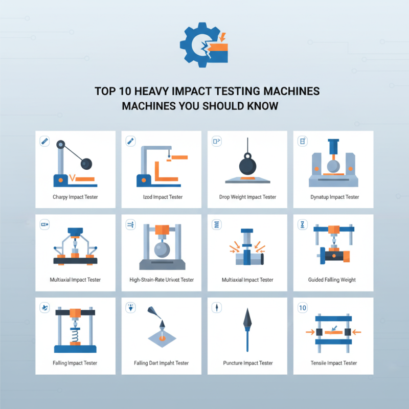 Top 10 Heavy Impact Testing Machines You Should Know?