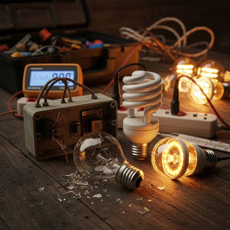 What Causes Light Bulbs to Burn Out Faster Than Expected?