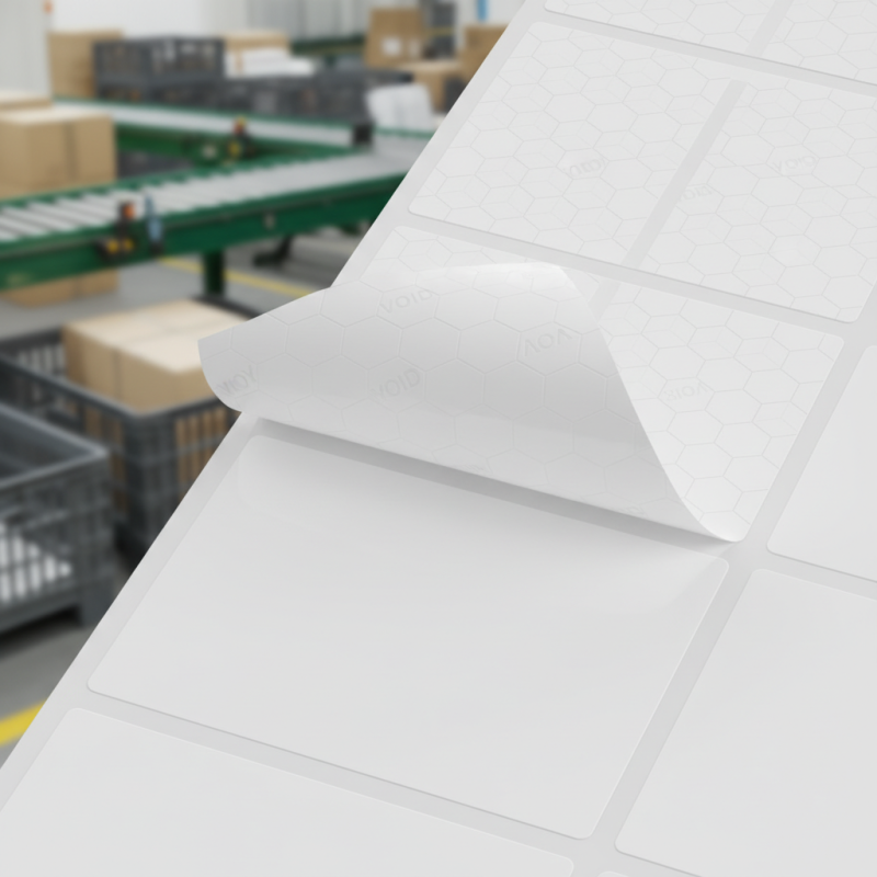 How to Choose No Residue Void Label Materials for Your Needs?