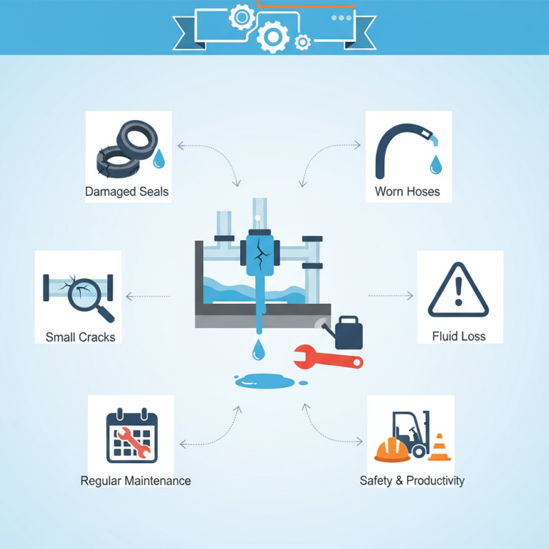 Top 10 Reasons Why Does My Forklift Leak Hydraulic Fluid?
