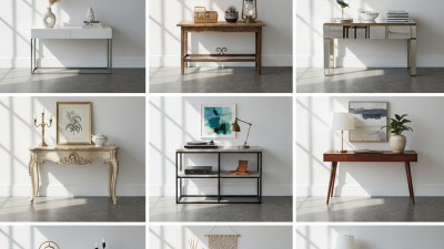 Top 10 Hallway Tables for Stylish Home Decor Ideas?