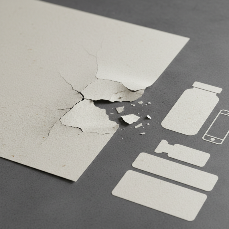 What is Fragile Paper Label Material and Its Applications?