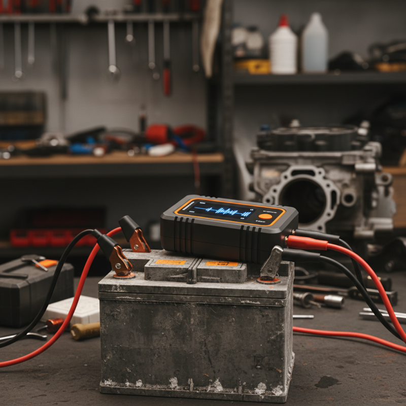 How to desulfate a lead acid battery using a smart charger?