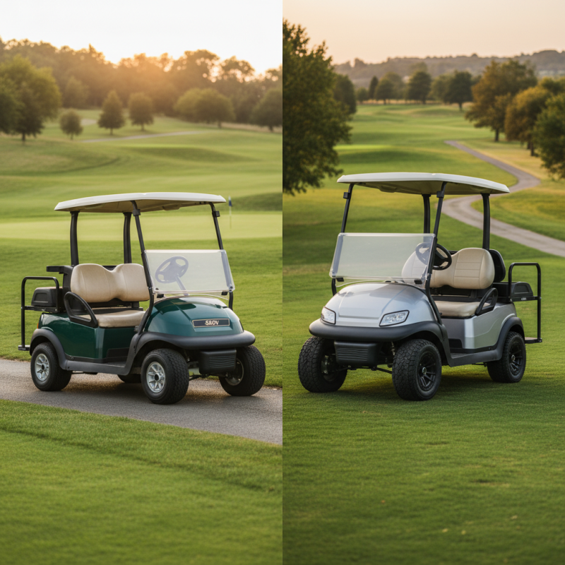 Difference Between 36V and 48V Golf Carts Which One is Better?