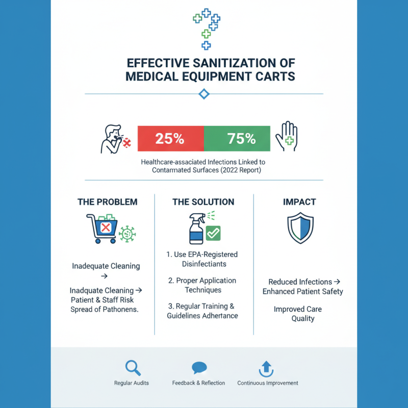 How to Effectively Sanitize Medical Equipment Carts?