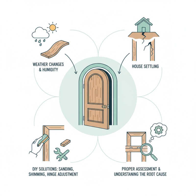 Why is My Door Frame Sticking and How Can I Fix It?