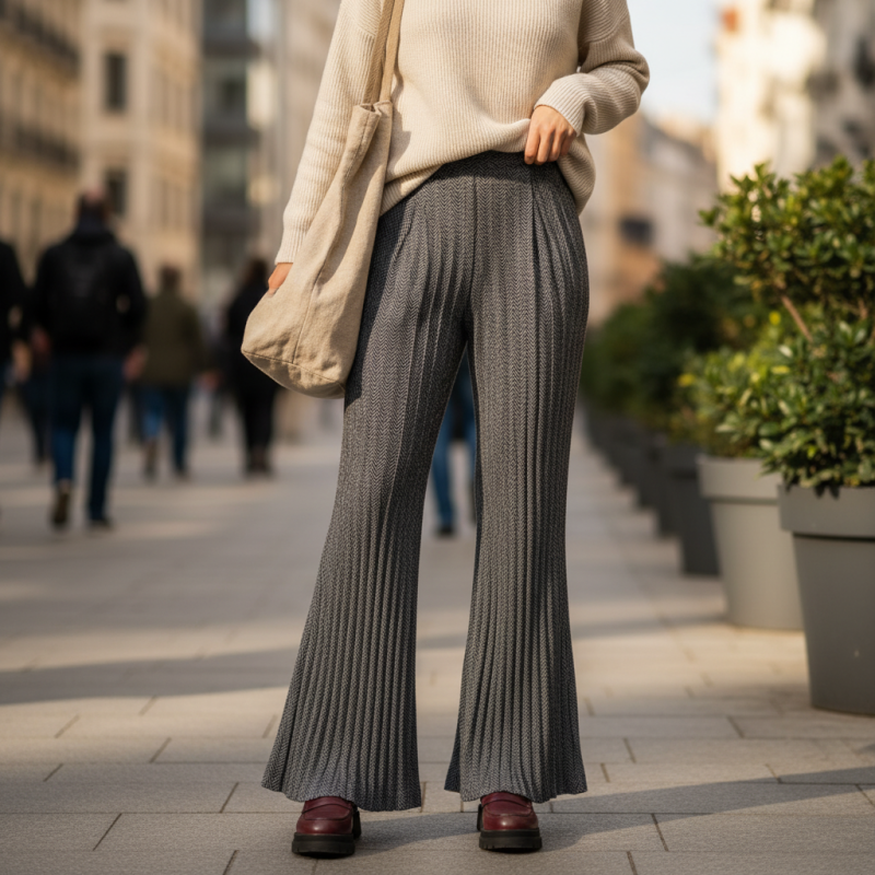 Discover the Best Flared Pleated Trousers Trends for 2026?