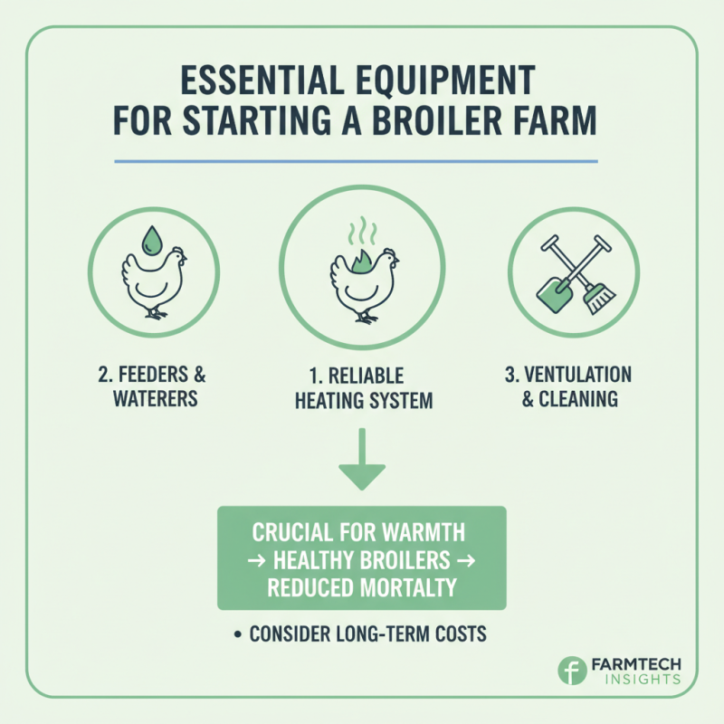 Essential Broiler Farm Equipment You Need for Success?