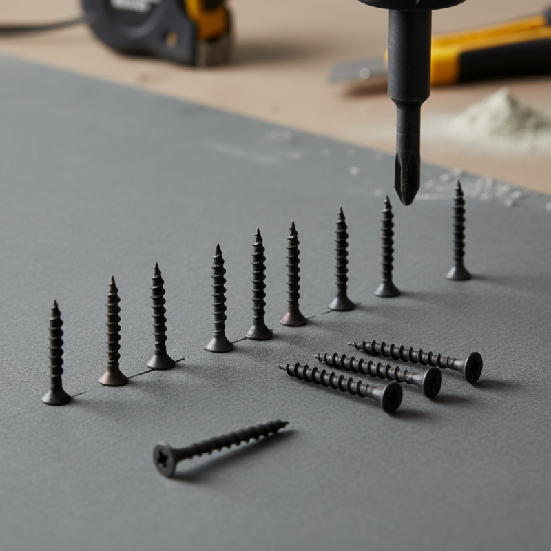 Best Black Drywall Screws for Your Next Project?