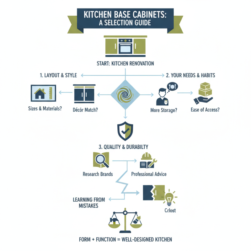 How to Choose the Best Base Cabinets for Your Kitchen?