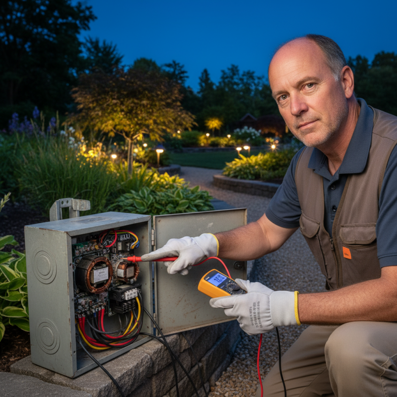How to Troubleshoot a Transformer for Landscape Lights?
