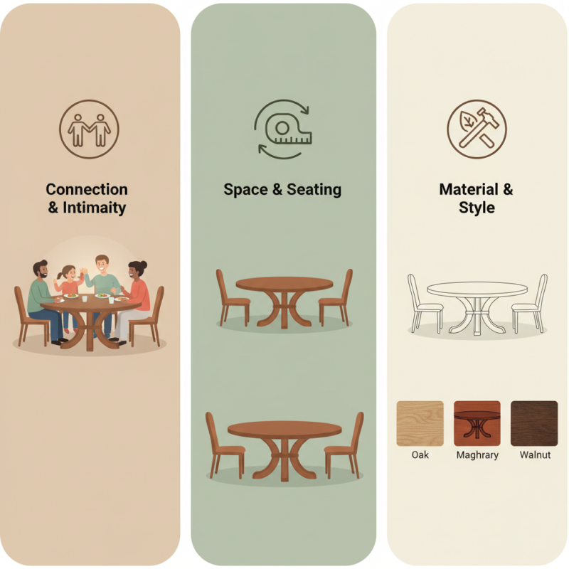2026 How to Choose the Perfect Round Trestle Table for Your Home?