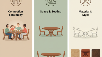 2026 How to Choose the Perfect Round Trestle Table for Your Home?