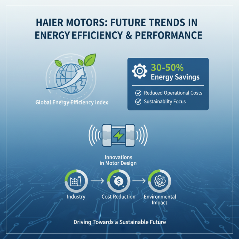 2026 Best Haier Motor Innovations for Energy Efficiency and Performance?