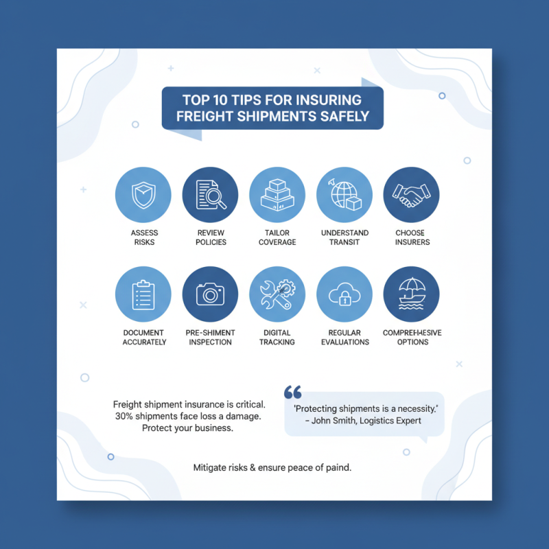 Top 10 Tips for Insuring Freight Shipments Safely?