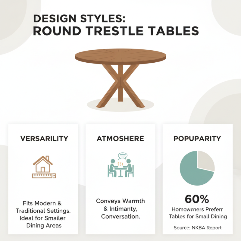 2026 How to Choose the Perfect Round Trestle Table for Your Home?
