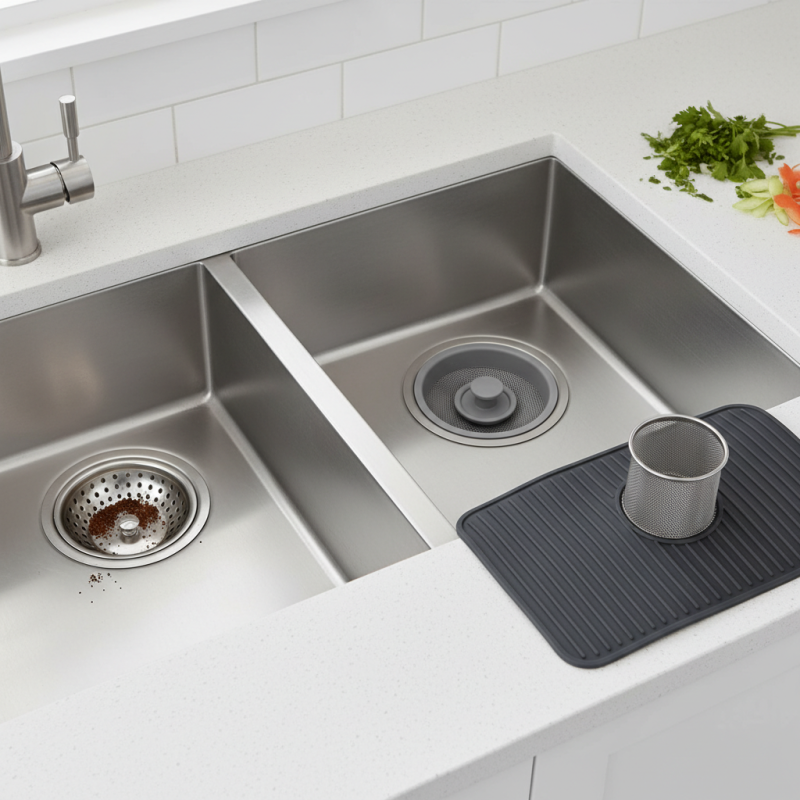Best Sink Drainer Options for Efficient Kitchen Drainage?