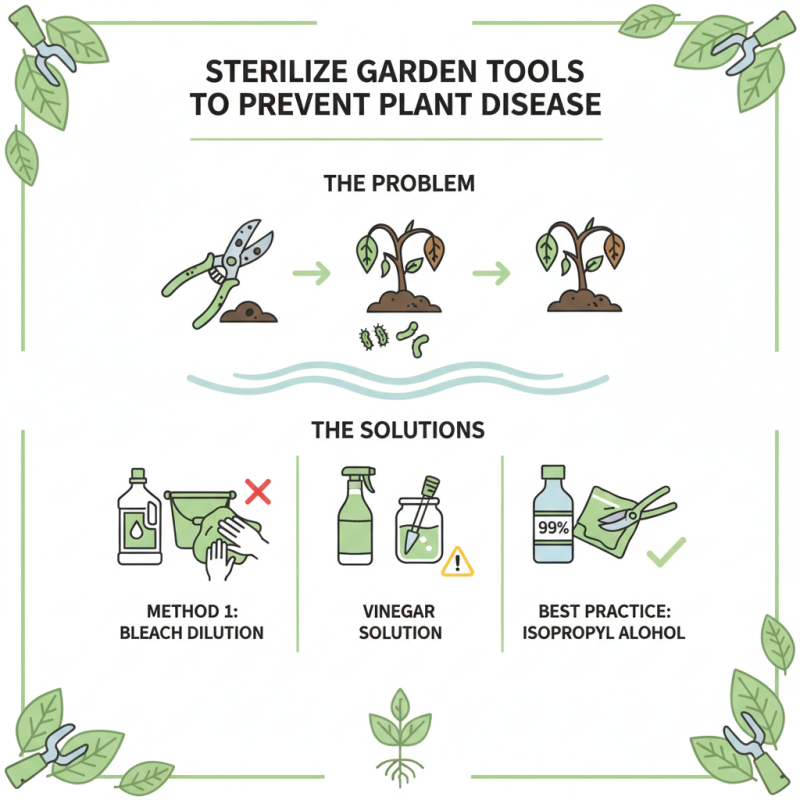 How to Sterilize Garden Tools to Prevent Plant Disease?